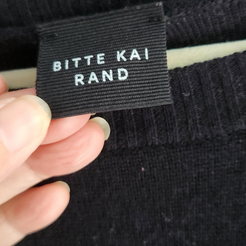 Bitte Kai Rand Wakasu Wool Blend Sweater Lyocell - Picture 4 of 6